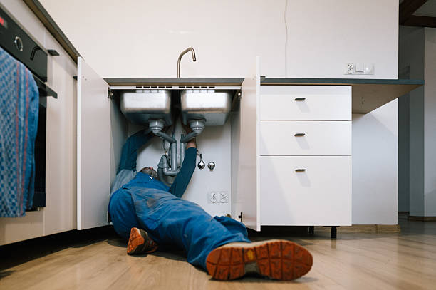Professional Drain Cleaning technician working in Gunpowder, MD
